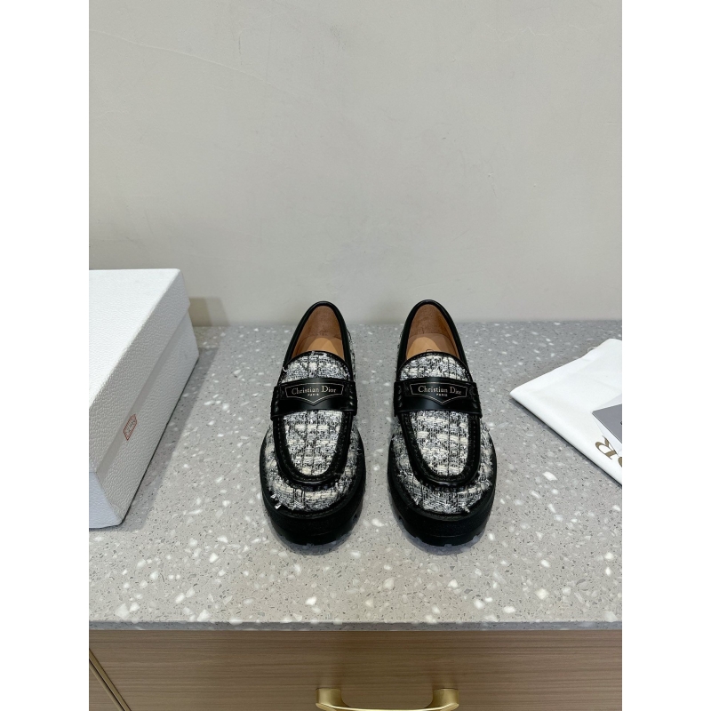 ch**an D*or leather shoes